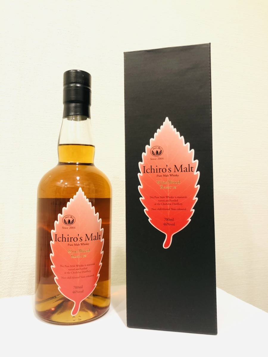 【KJ-777HS】1円スタート! 未開栓 Ichiros Malt wine wood reserve イチローズモルト ワインウッドリザーブ 700ml 46％ 洋酒_画像1