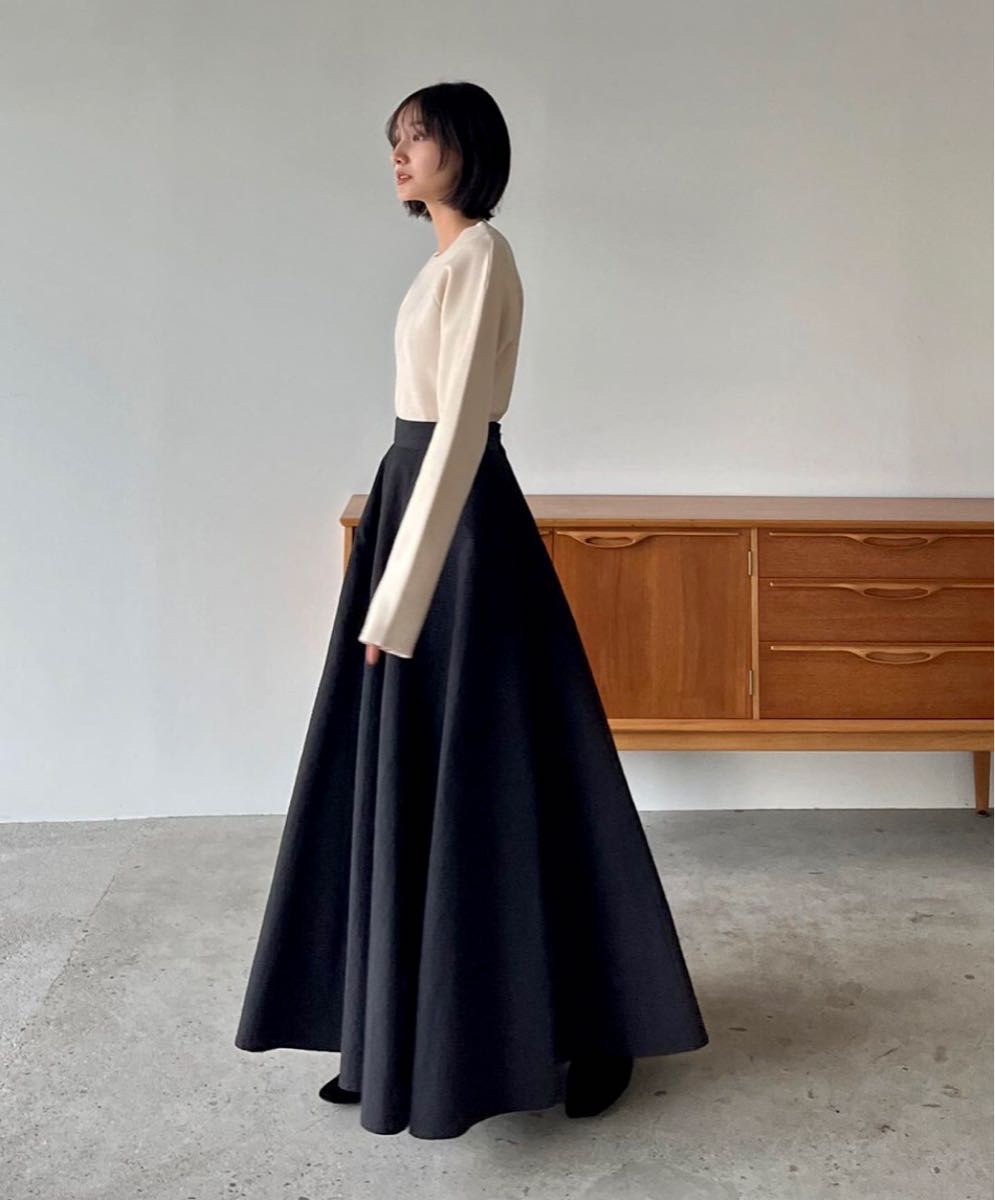 VOLUME MAXI SKIRT ボリューム マキシスカート CLANE クラネ VOLUME MAXI SKIRT ボリューム マキシスカート CLANE クラネ