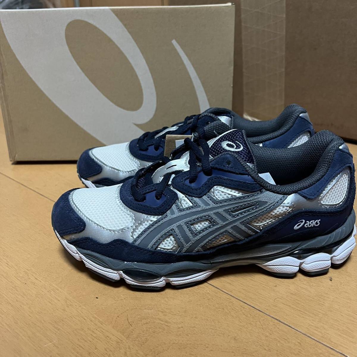 激安超安値 23cm Grey Steel Cream GEL-NYC asics アシックス 1201A789