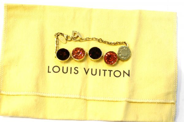 ○美品 ルイ・ヴィトン LOUIS VUITTON M66873 ブックルドレイユ オーヴァー レインボー ブレスレット Z0038_画像7