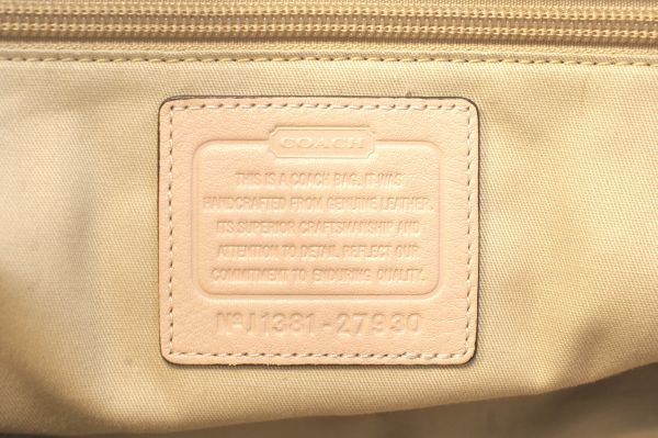 ○美品 コーチ COACH 27930 ブリーカー クーパー サチェッル 2WAYショルダーバッグ トートバッグ ピンク B0169_画像7