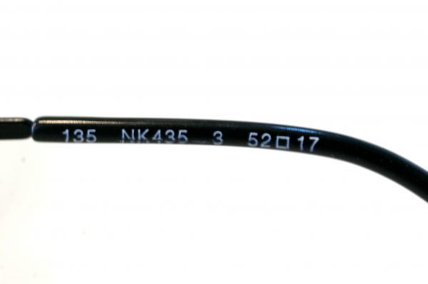 ○新品同様 イタリア製 ニックゼロスリー NIK03 メガネ NIK435 伊達眼鏡 Z0076_画像6