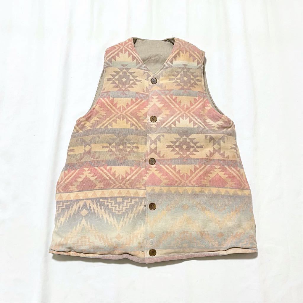 visvim KORA DOWN VEST 2 ヴィンテージブランケット使用 ダウンベスト mud IRIS ict JOURNEYMAN JUMBO liner jkt THORSON JKT CRASH CMYK_画像1