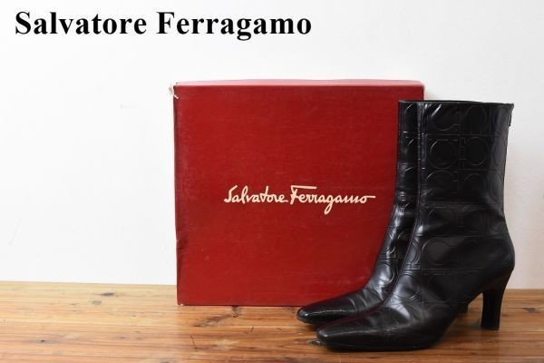 AL BQ0006 高級 近年モデル Salvatore Ferragamo フェラガモ
