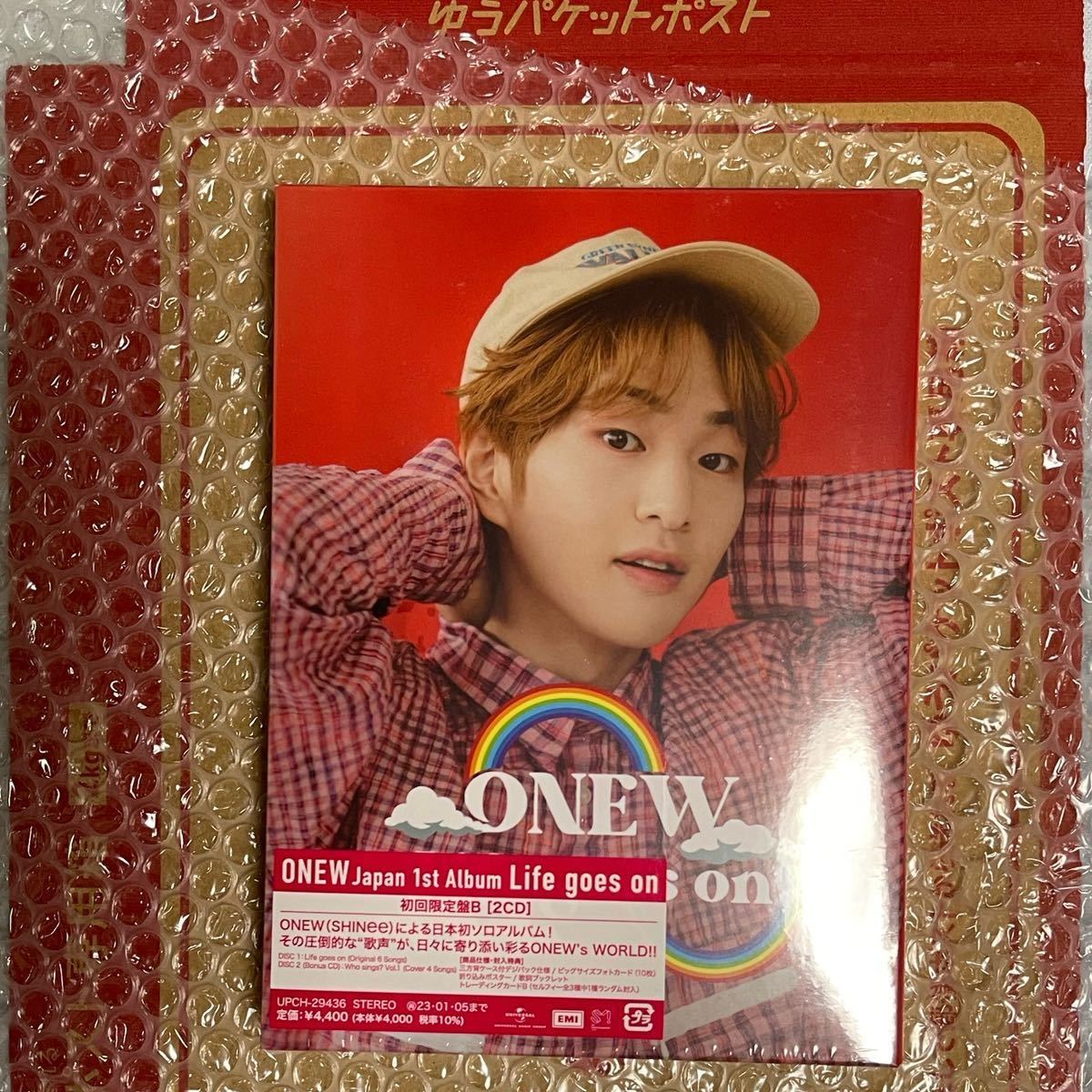 【未開封】 SHINee オンユ Life goes on 初回限定盤B オニュ ONEW_画像1