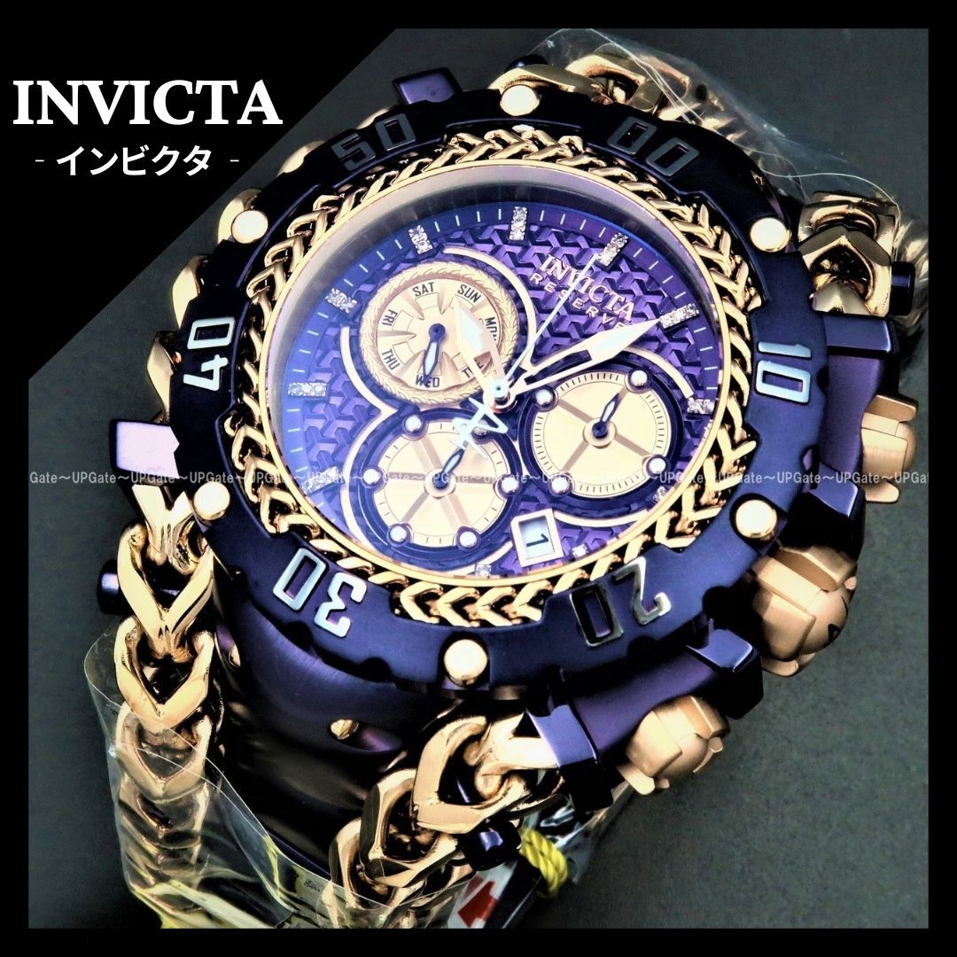 究極 斬新デザイン＆ダイヤモンド INVICTA Gladiator 43303 インビクタ