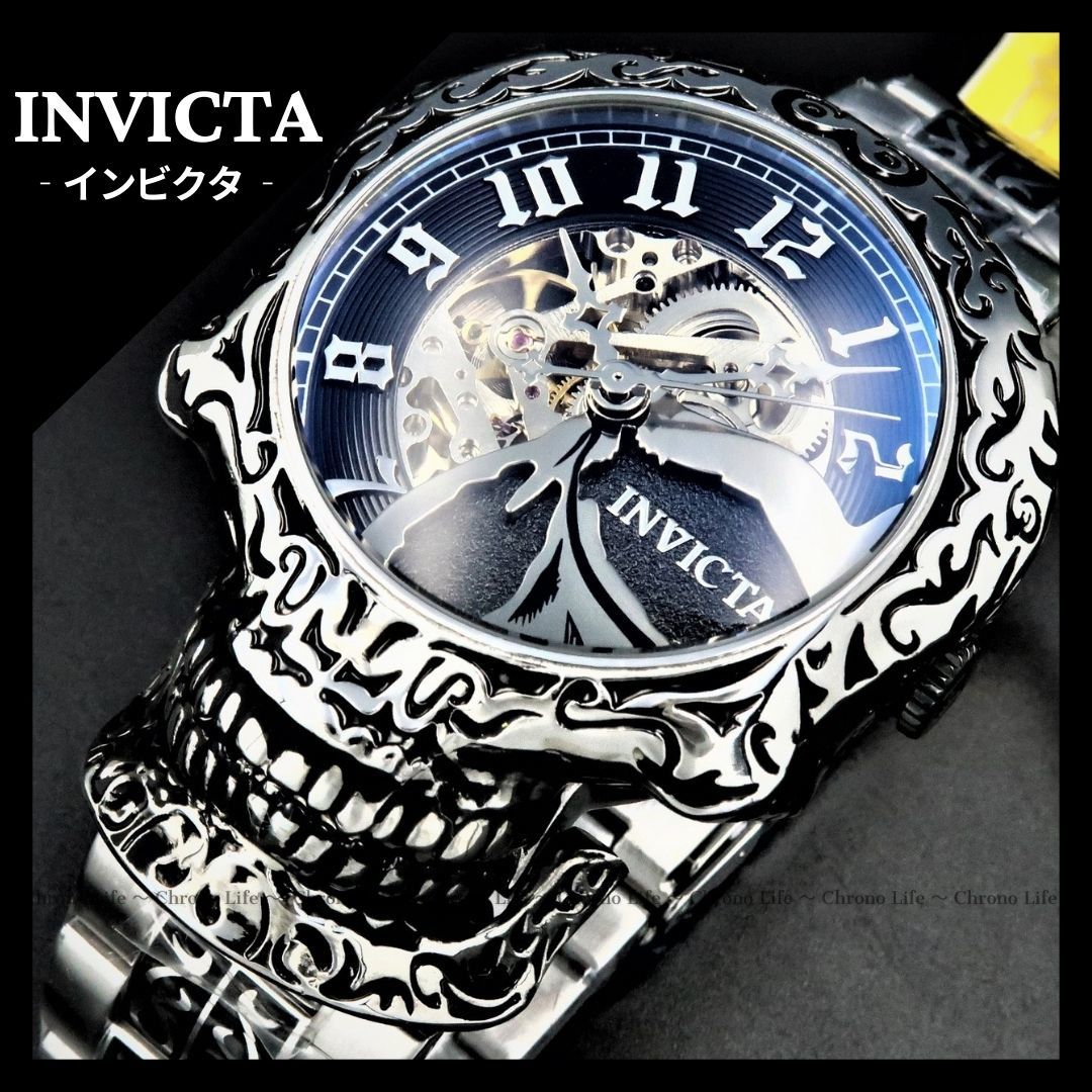 圧倒的ビジュアル★自動巻き★スカル INVICTA Artist 31907　インビクタ　アーティスト