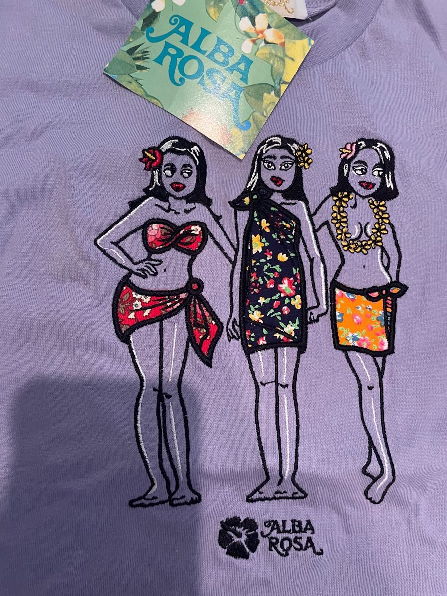 新品タグ付】アルバローザ ALBAROSA Tシャツ 刺繍 ギャル|Yahoo 新品タグ付】アルバローザ ALBAROSA Tシャツ 刺繍 ギャル|Yahoo