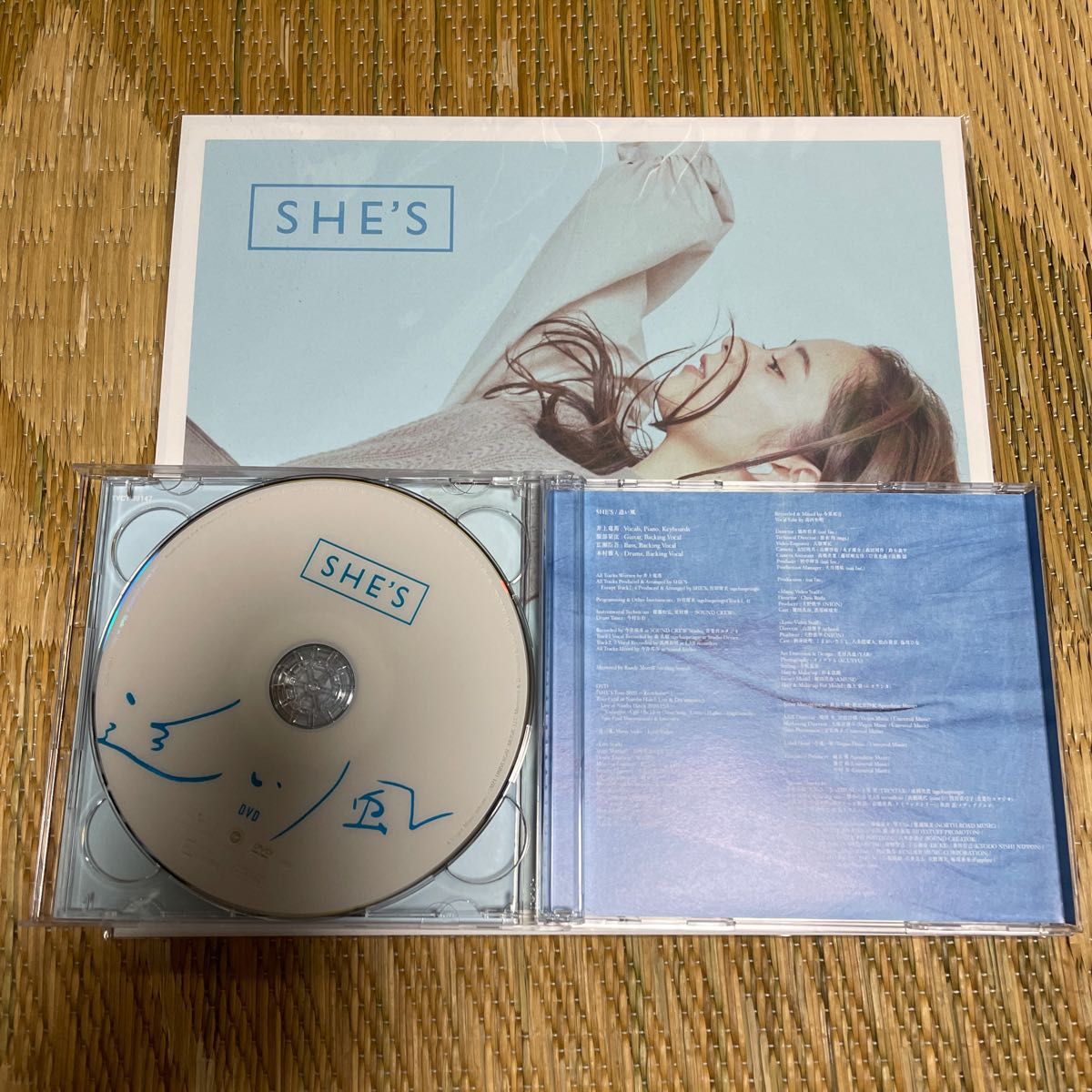 SHE'S 追い風　初回限定版　CD DVD フォトブックレット付
