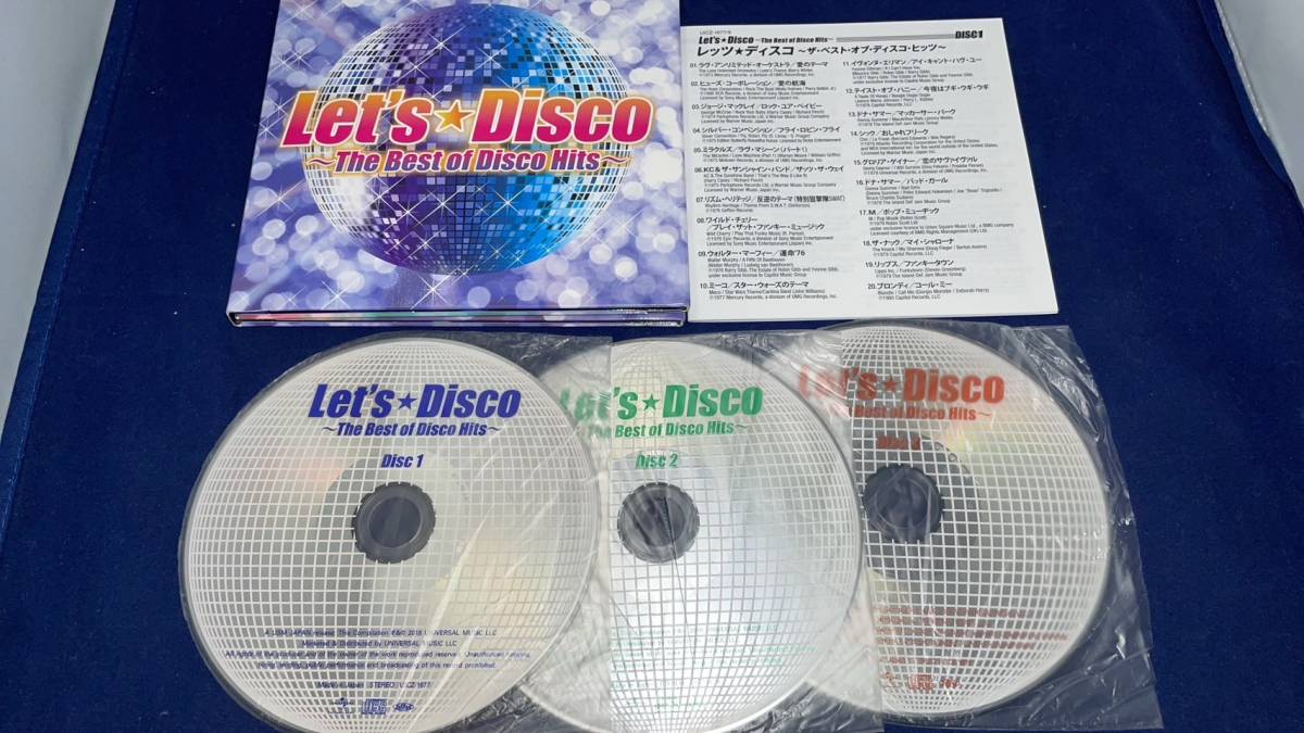 I-923 中古品◆CD Let’s Disco ～The Best Of Disco Hits～_画像1