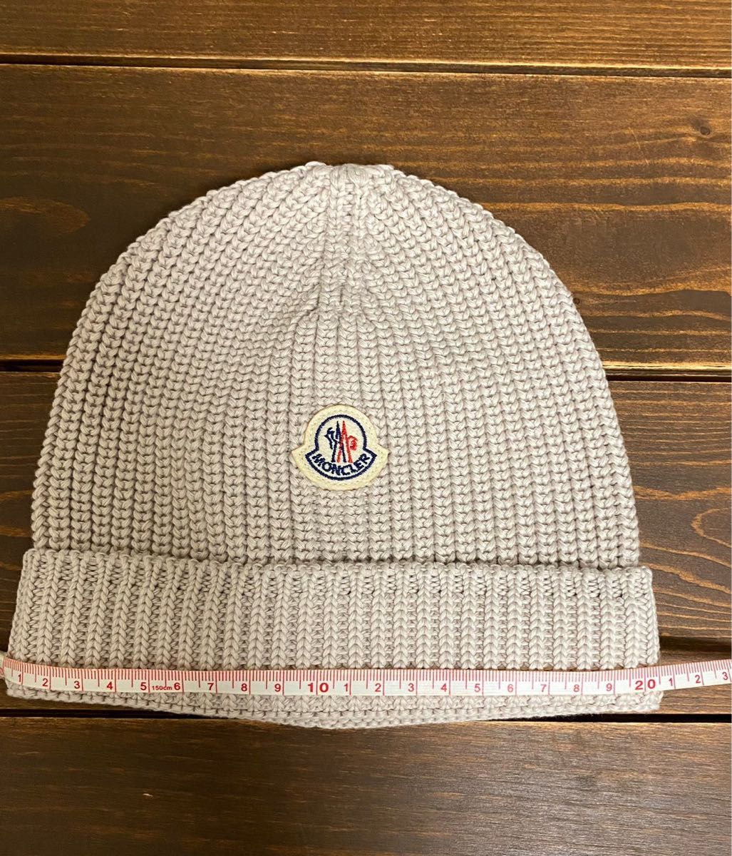 新品 国内正規品 MONCLER モンクレール ニット帽 ビーニー キャップ