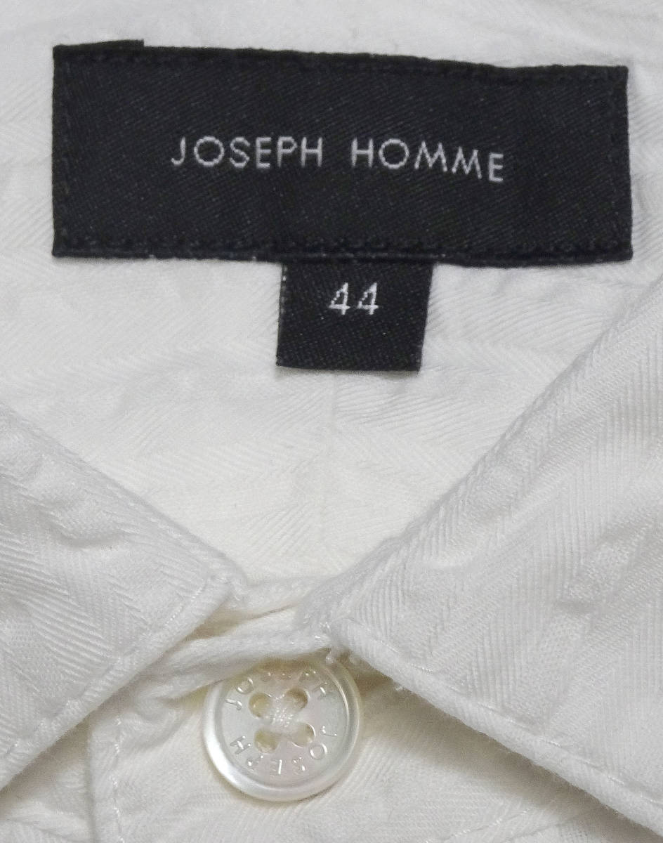 JOSEPH HOMME（ジョセフ オム）/コットン100％/シアサッカーシャツ/Sの画像5
