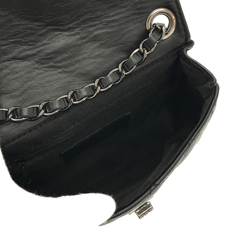 【美品】 MUSE de Deuxieme Classe / ミューズドゥーズィーエムクラス | AULENTTI CHAIN BAG ショルダーバッグ | ブラック | レディース_画像4