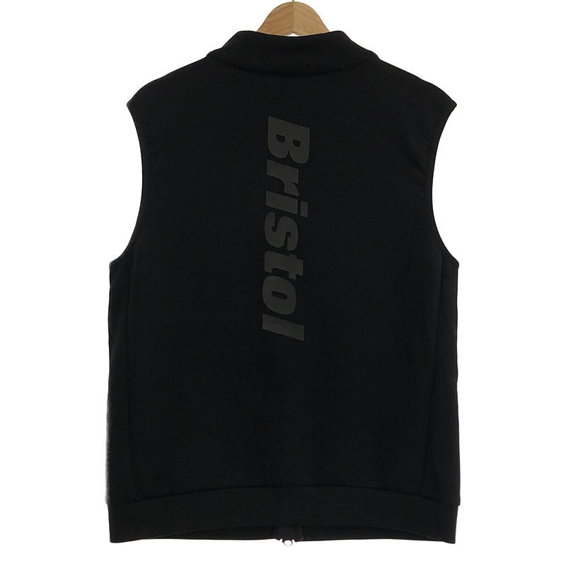 【美品】 FCRB / エフシーレアルブリストル | 2022AW | TECH SWEAT HYBRID VEST / バックロゴ ベスト | S | BLACK | メンズ_画像4