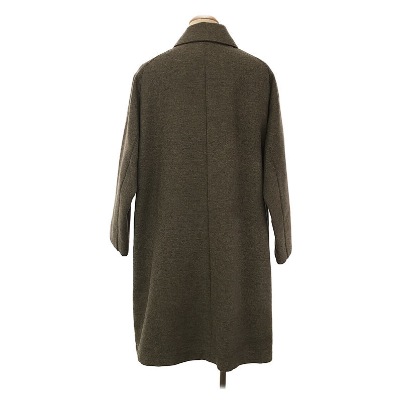 【美品】 MAATEE&SONS / マーティー&サンズ | 2021AW | BAL COLLAR COAT ウール バルカラー コート | 3 | MIX GRAY | メンズ_画像5