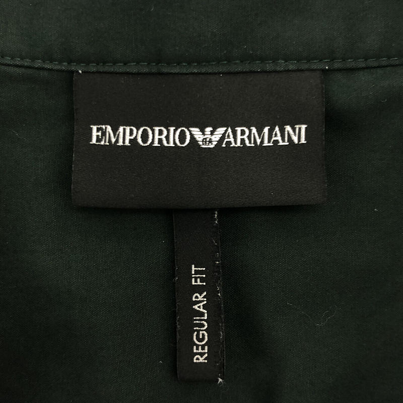 EMPORIO ARMANI / エンポリオアルマーニ | フード付き 半袖シャツ | L | グリーン | メンズ_画像6