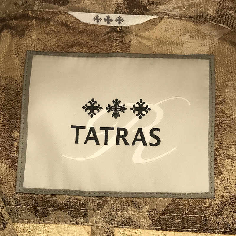 【美品】 TATRAS / タトラス | カモフラージュ ジャガード フーデッド ジャケット | 1 | ベージュ | レディース_画像5