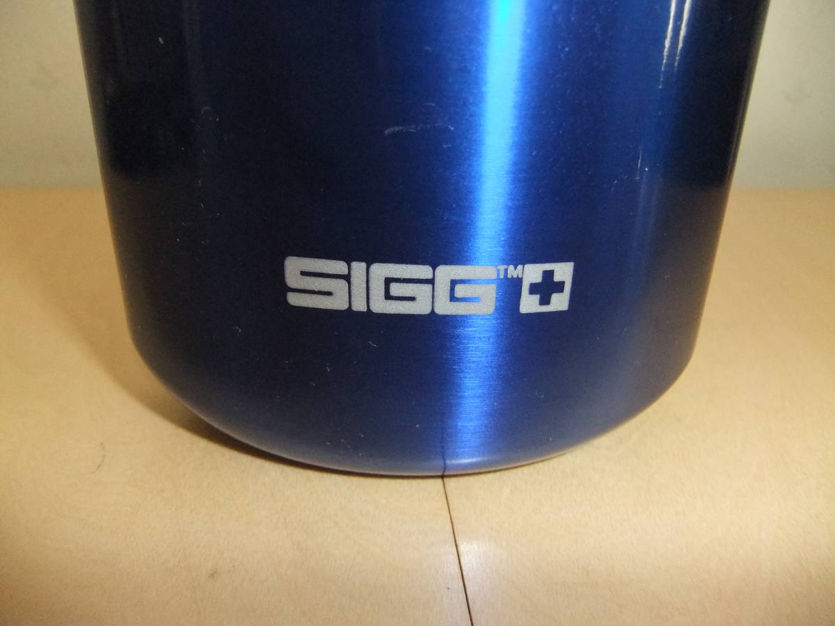 【廃盤/希少/新品】SIGG(シグ) Oval Bottle 0.6L ブルー オーバルステンレスボトル 未使用★スター商事国内正規品★絶版・入手困難 デッド_画像10