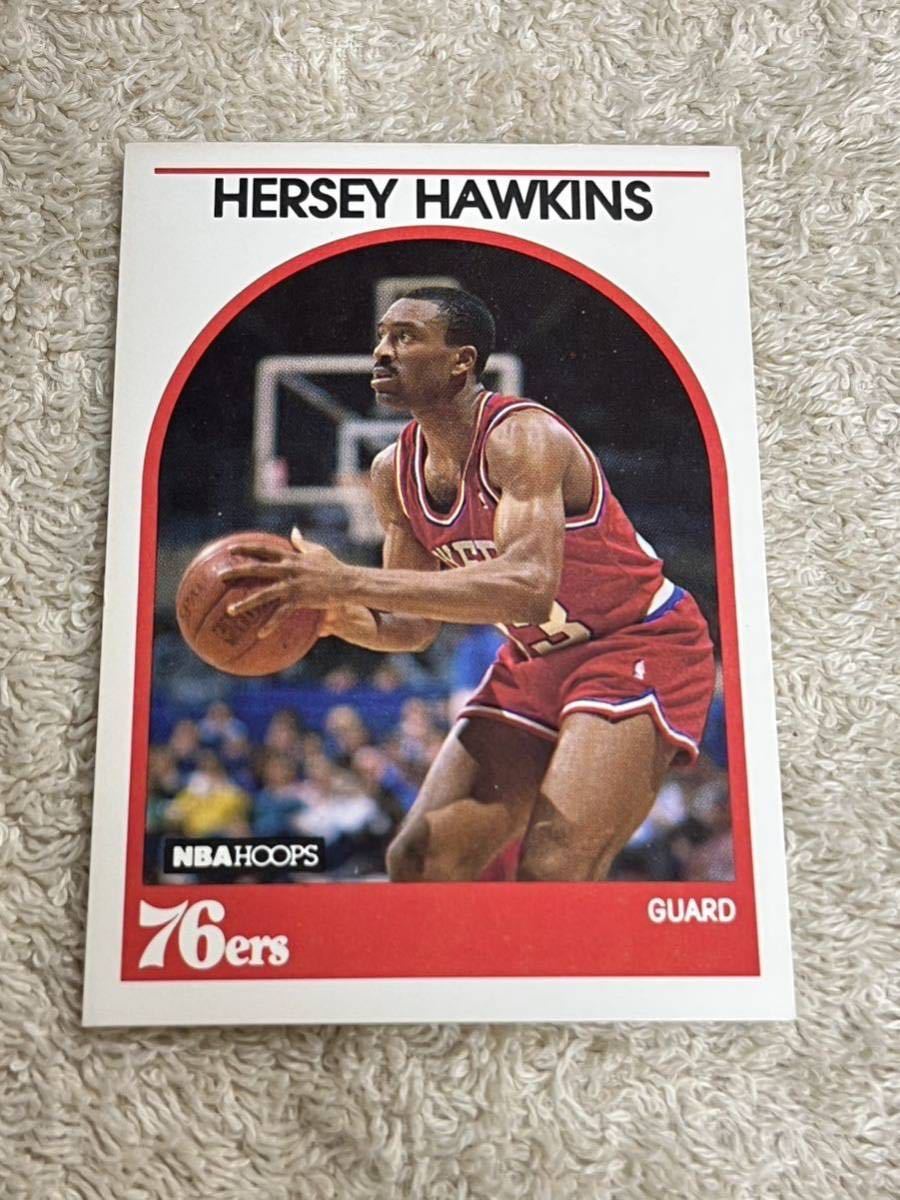 Hersey Hawkins 1989 NBA Hoops Philadelphia 76ers_画像1