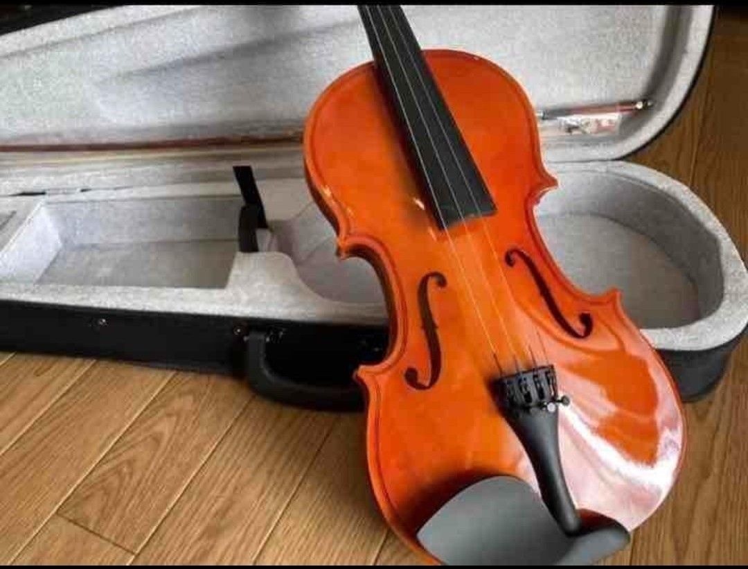 コスパ最強バイオリン ヴァイオリン  4/4フルサイズ ハードケース付き すぐ弾ける 初心者の方にも！ 