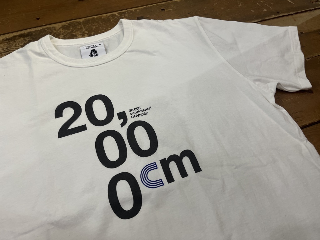 TACOMA FUJI RECORDS / タコマフジレコード HALFTRACK PRODUCTS 20.000CM TEE ホワイト XL USED_画像3