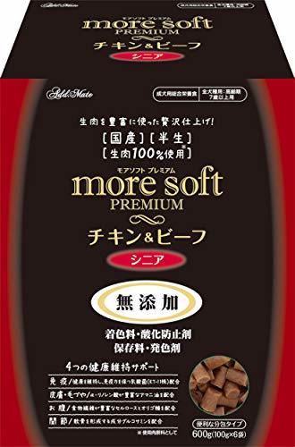 アドメイト ドッグフード more soft モアソフト プレミアム プレミアムチキン&ビーフ 犬 600グラム (x 1)の画像1