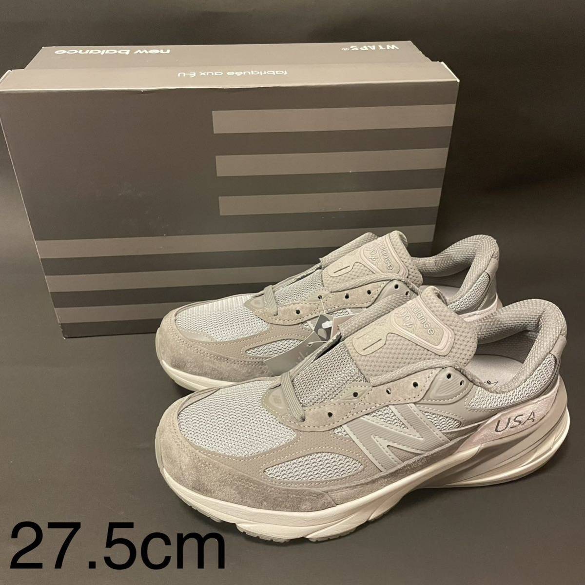 ☆国内正規品 27.5cm☆ WTAPS NEW BALANCE M990V6WT Gray US 9.5