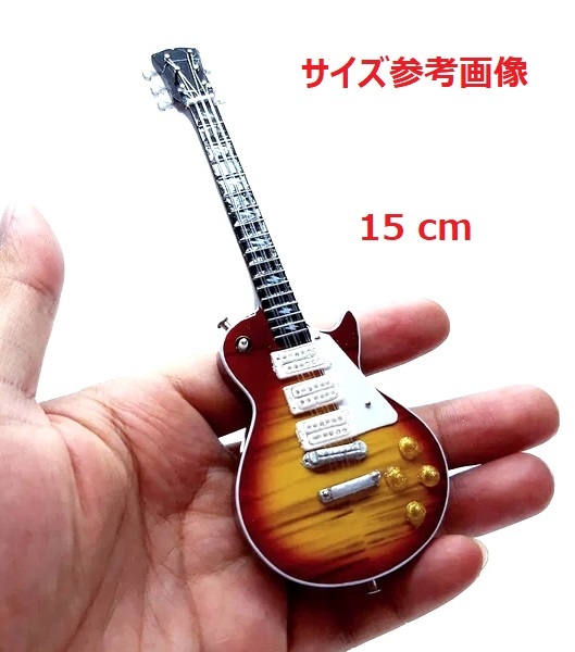 STRATOモデルミニチュアギター15 cmの2本セット。ミニ楽器_画像6