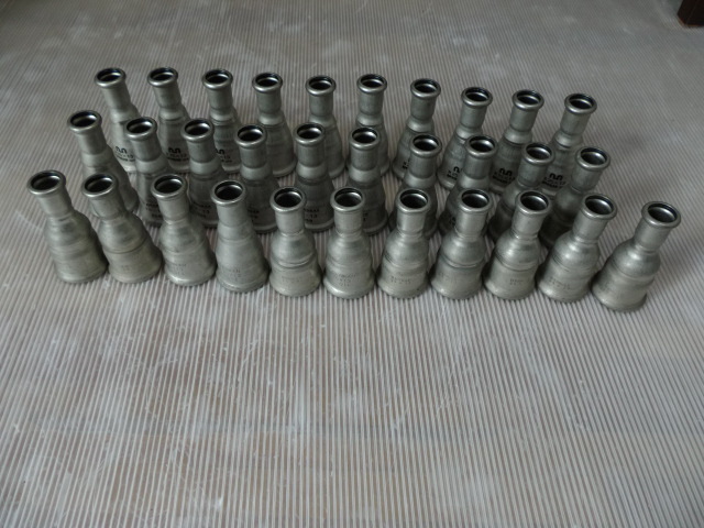 6 ベンカン 水栓 レジューサ モルコ プレス Ж25×13 31個セット 在庫品 未使用 保管品