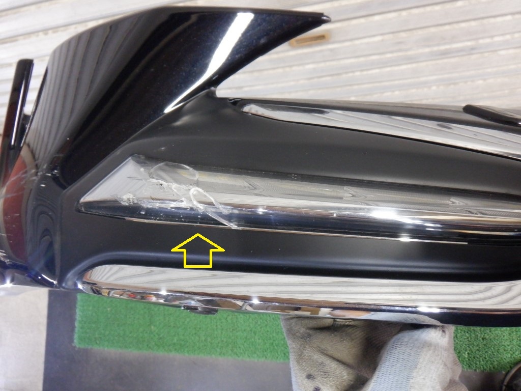 プリウス ZVW50 後期 フロントスポイラー モデリスタ LEDイルミ D2531