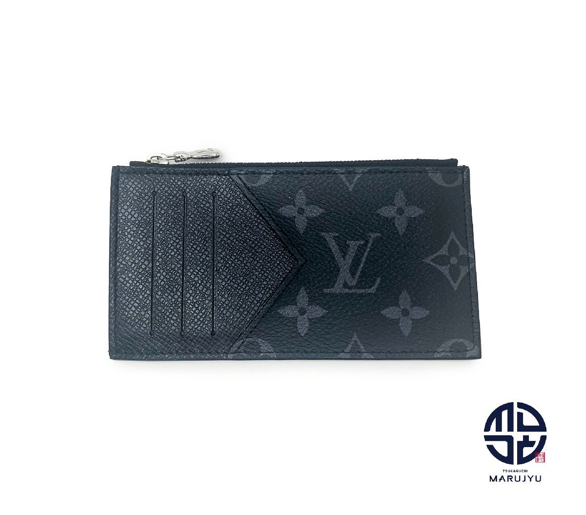 LOUIS VUITTON ルイヴィトン モノグラム エクリプス コインカード・ホルダー M30271 サイフ 財布_画像1