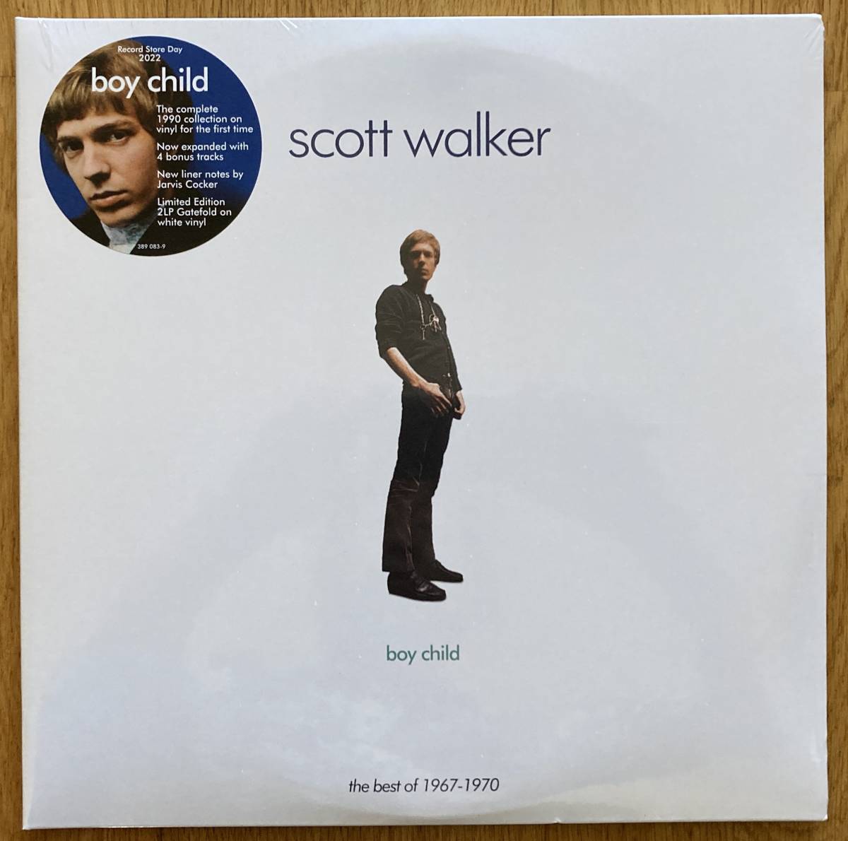 ◆SCOTT WALKER/スコット・ウォーカー◆EU盤2LP/BOY CHILD/2022 RECORD STORE DAY/WHITE VINYL//EX:WALKER BROTHERS_画像1