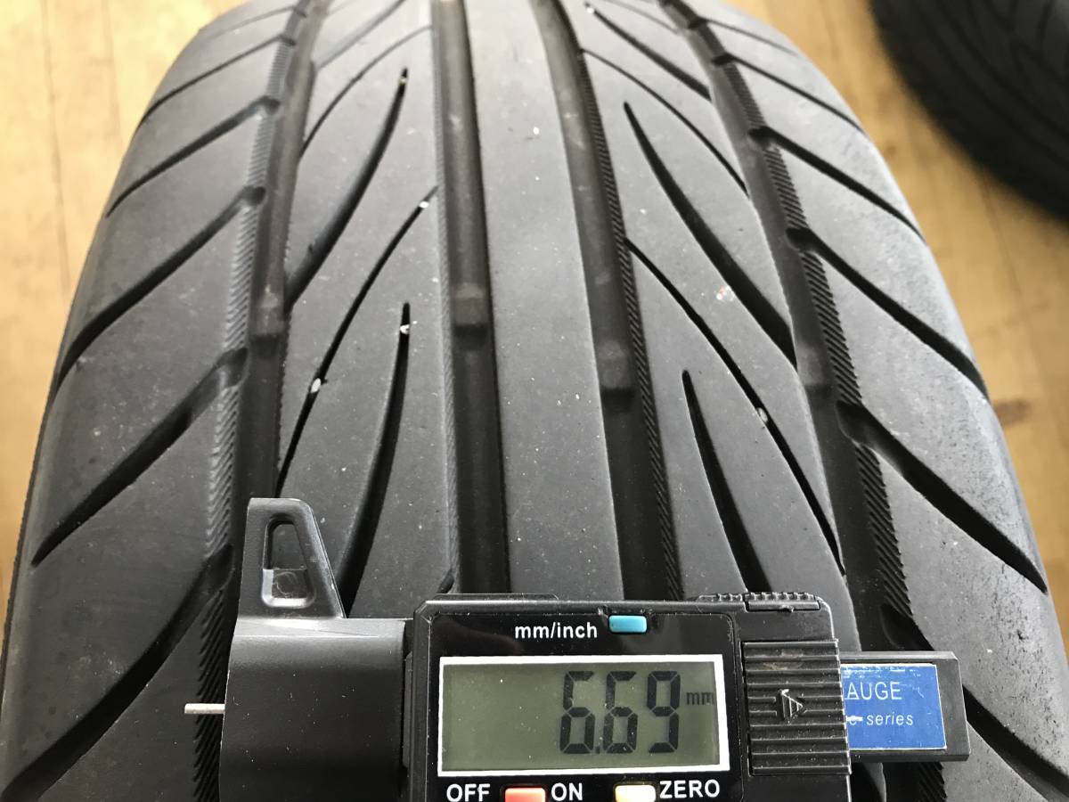 ENKEI PFM1 195/55R16 ヨコハマ SDRIVE 20年製 6.5J+41 4本 中古 ノート ニスモ アクア キューブの画像8