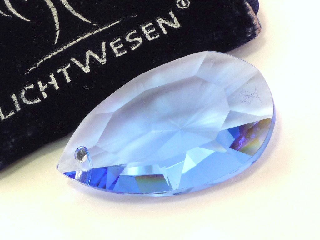 lihito way zen... type crystal . structure. light blue .. crystal relaxation health . body system stability balance case attaching beautiful goods bargain worth seeing 