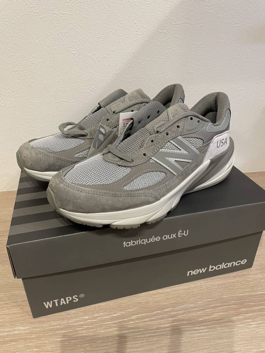 WTAPS new balance M990V6WT GRAY US7.5 25.5_画像2