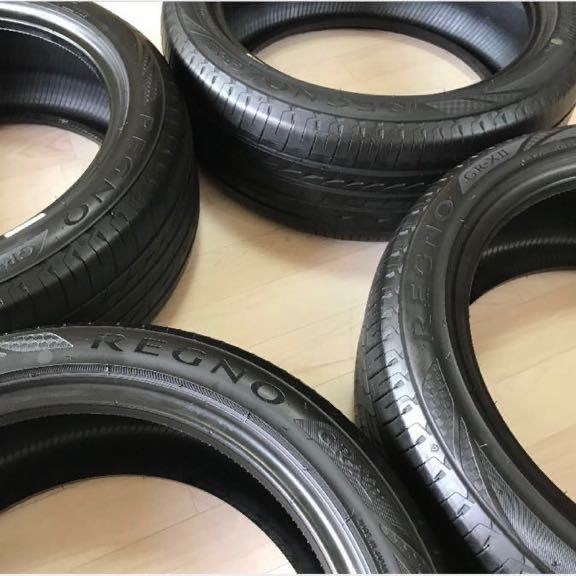 ■優良品■ ブリジストン BRIDGESTONE『REGNO レグノ GR-XII』215/45R17 4本セット 19年製 約9分山 バリ山！深溝！送料無料！の画像9