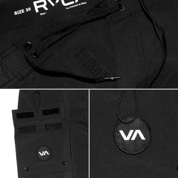 RVCA ルーカ ボードショーツ サーフパンツ 水着 メンズ トランクス 海パン ルカ 32 BLK ラッシュガードの画像5