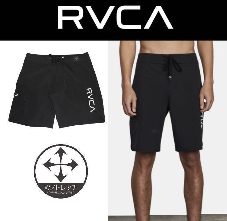 RVCA ルーカ ボードショーツ サーフパンツ 水着 メンズ トランクス 海パン ルカ 32 BLK ラッシュガードの画像2