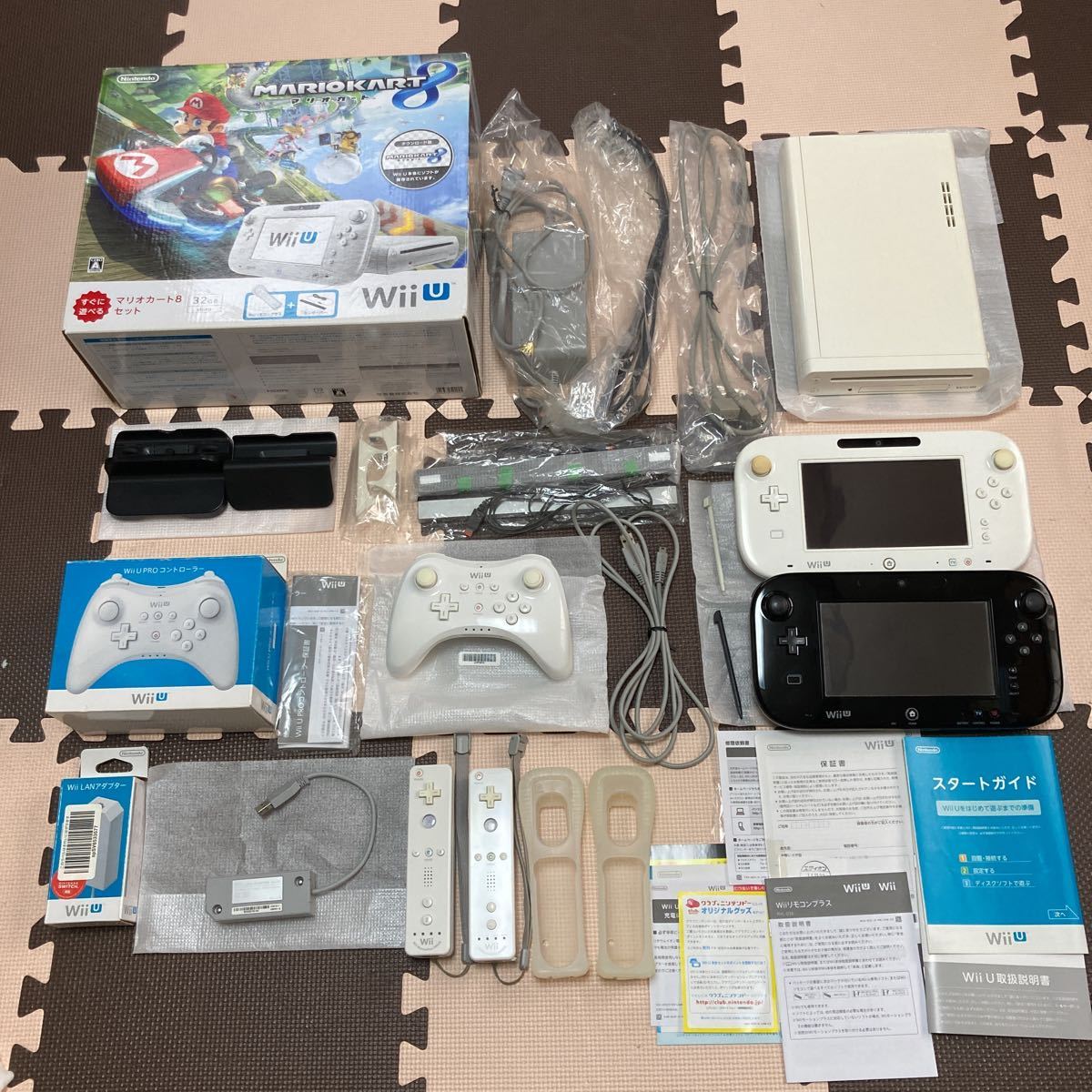 WiiU 本体 proコントローラー プロコン LANアダプター 有線 Wii