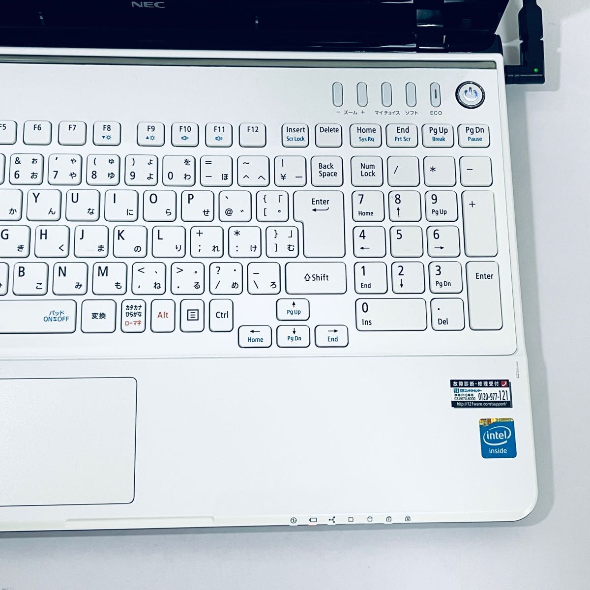 初期設定済 すぐに使えるノートPC NEC 白 WEBカメラ Office｜PayPayフリマ