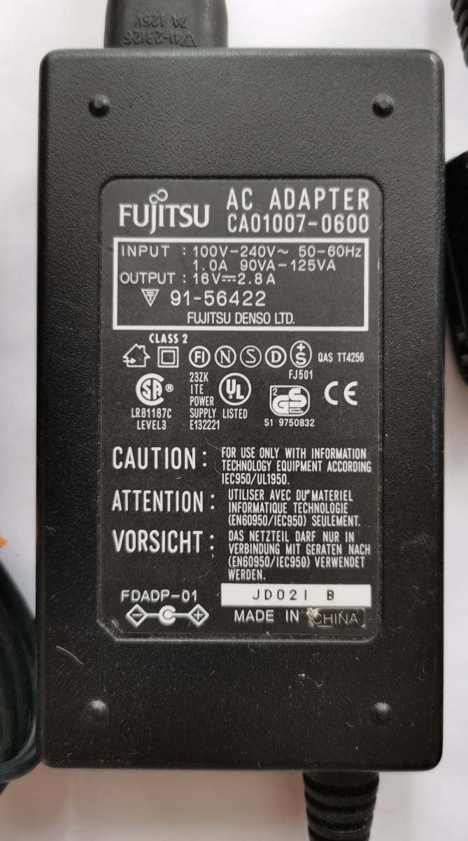 FUJITSU CA01007-0600 AC adaptor (16V 2.8A)