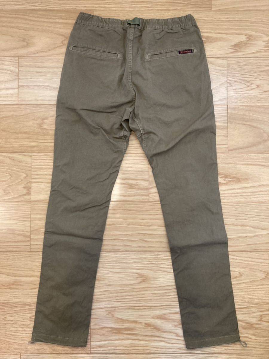 nonnative CLIMBER EASY PANTS 2 C/P RIPSTOP OVERDYED by GRAMICCI ノンネイティブ グラミチ オリーブ サイズ0 中古美品_画像2