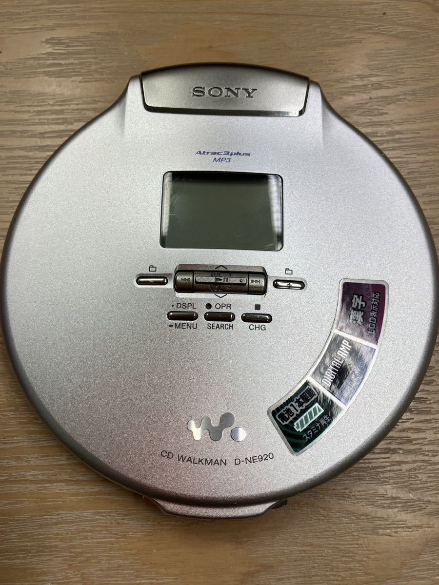 SONY Sony CD Walkman D-NE920 operation goods ***: Real Yahoo