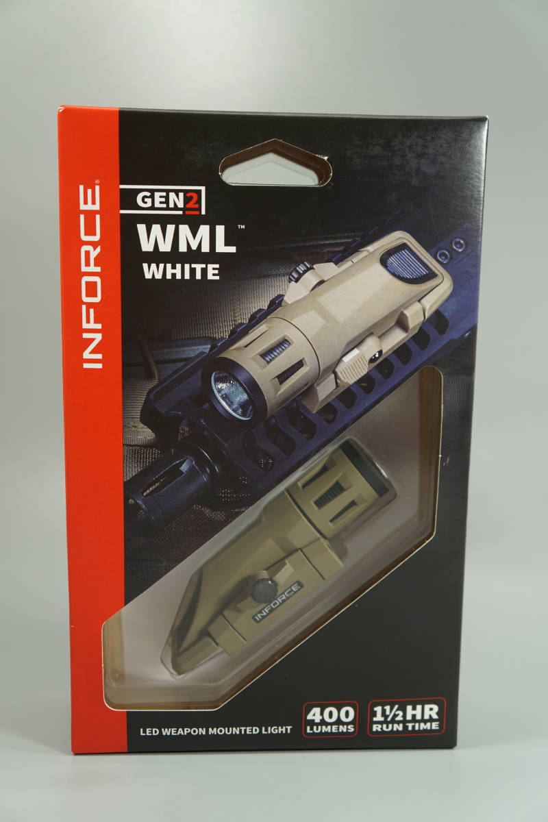 INFORCE WML 400 Lumens Gen 2 FDE (DEVGRU NOVESKE Trijicon INFORCE WML 400 Lumens Gen 2 FDE (DEVGRU NOVESKE Trijicon