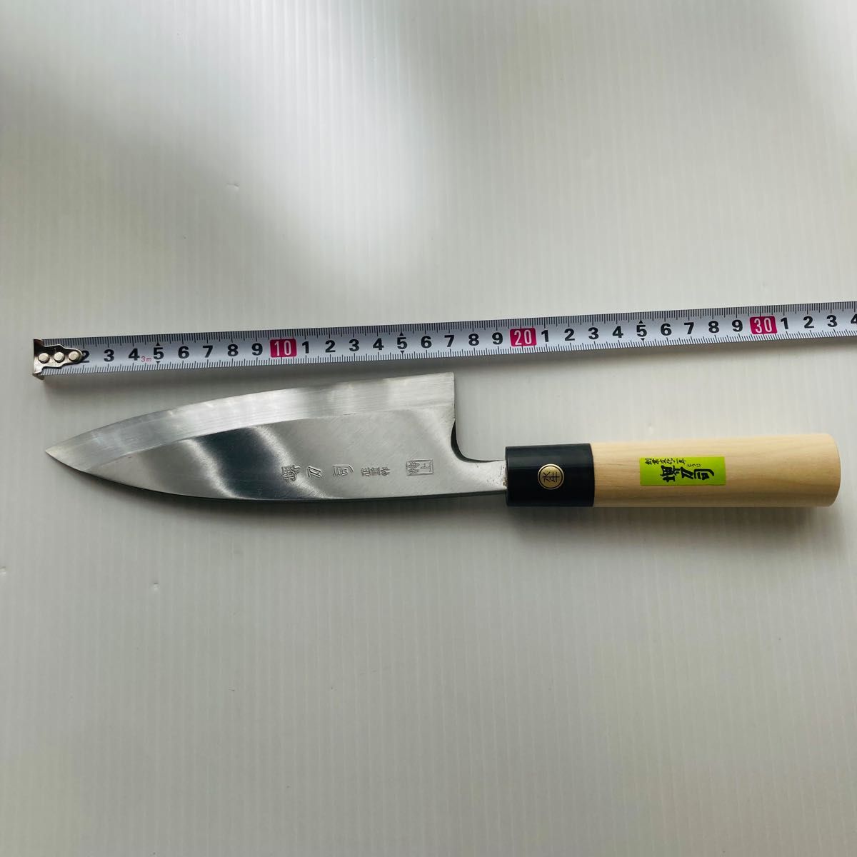 新品】堺刀司 出刃包丁 5 5寸強(170mm) 正重作特上 水牛柄 新品】堺刀司 出刃包丁 5 5寸強(170mm) 正重作特上 水牛柄