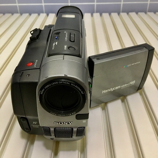 SONY Handycam video Hi8 CCD-TRV90 ビデオカメラレコーダー ハンディカム_画像1