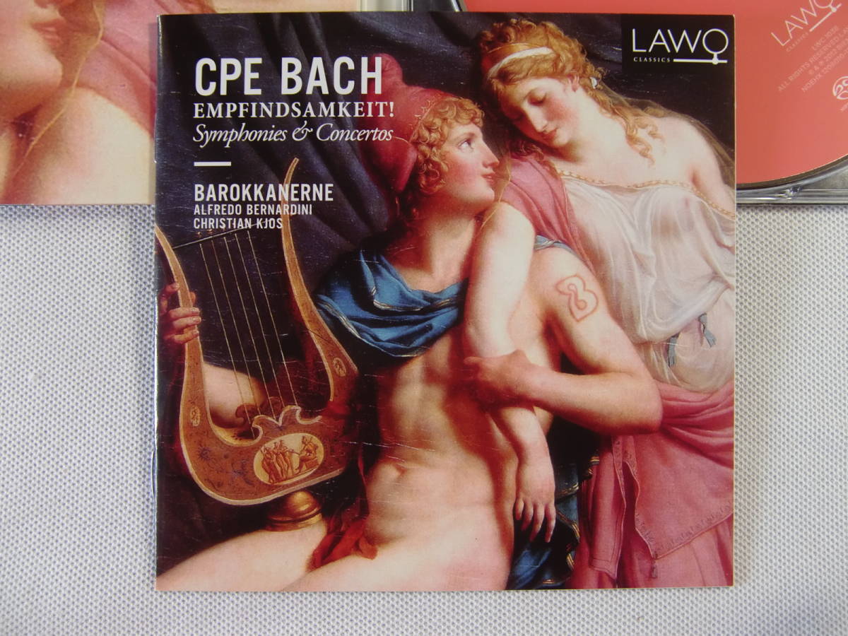 CPE BACH カール・フィリップ・エマヌエル・バッハ Empfindsamkeit！ - Symphonies - Oboe Concerto - Harpsichord Concerto_画像5