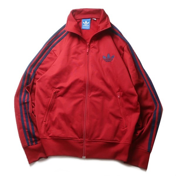 M】adidas アディダス トレフォイル 赤紺ファイアーバード-