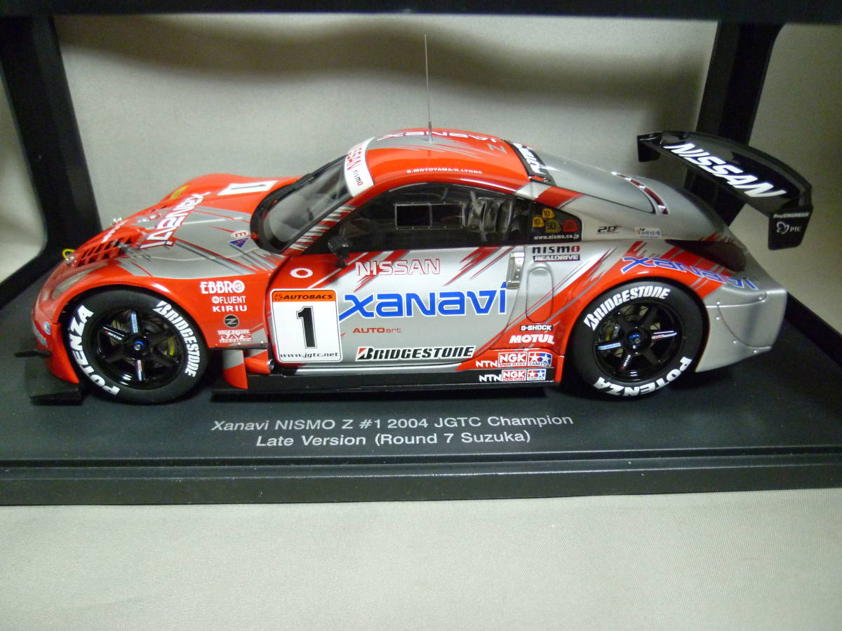 Aa 1/18 Xanavi NISMO Z # 1 шт. гора .R. Ryan 2004 JGTC Champion Suzuka после половина битва specification Fairlady Z Z33