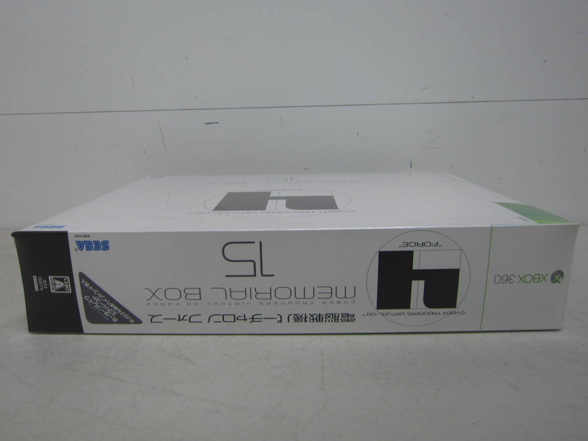 ②未開封【電脳戦機バーチャロン フォース メモリアルボックス15】XBOX360ソフト_画像4